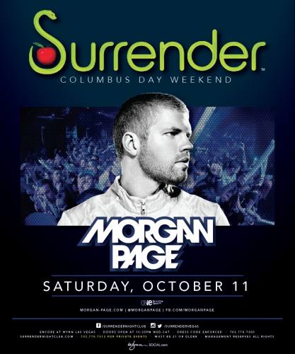 Morgan Page @ Surrender Nightclub (10-11-2014)