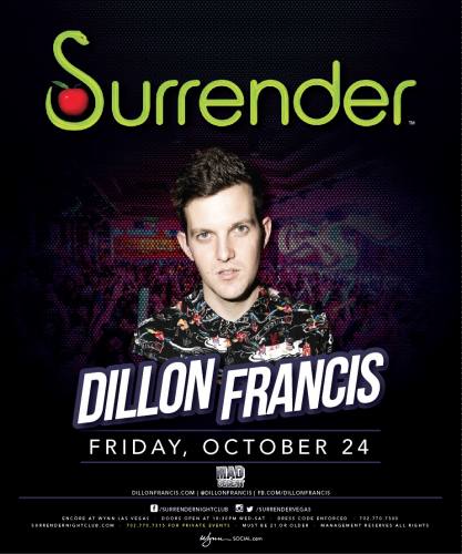 Dillon Francis @ Surrender Nightclub (10-24-2014)
