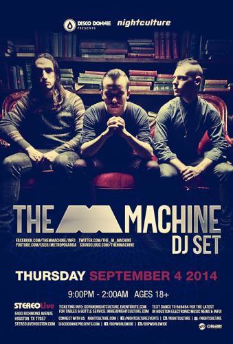 The M Machine (DJ) @ Stereo Live