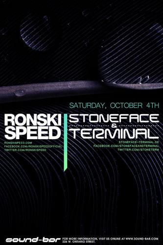 Ronski Speed and Stoneface & Terminal @ Sound-Bar