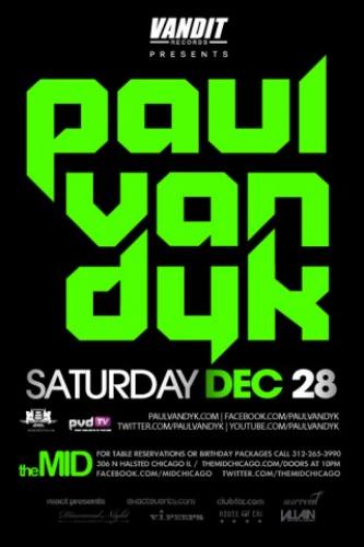 12.28 PAUL VAN DYK AT THE MID CHICAGO