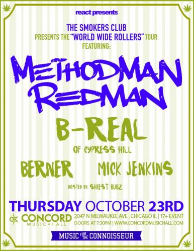 Method Man - Red Man - B-Real @ Concord Music Hall