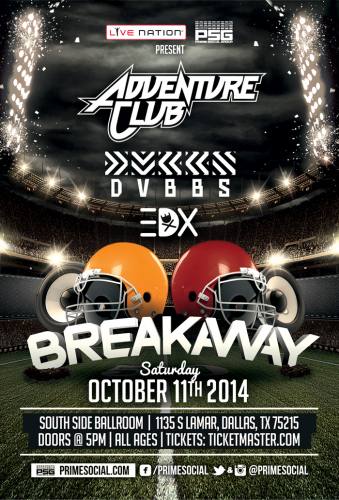 Breakaway Festival Dallas ft Adventure Club, DVBBS, & more