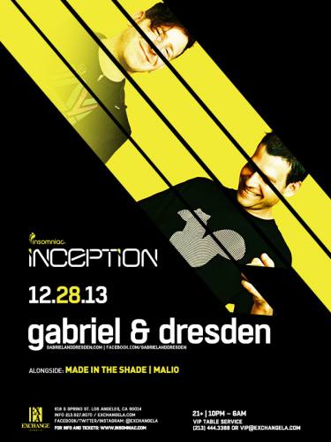 Gabriel & Dresden @ Exchange LA