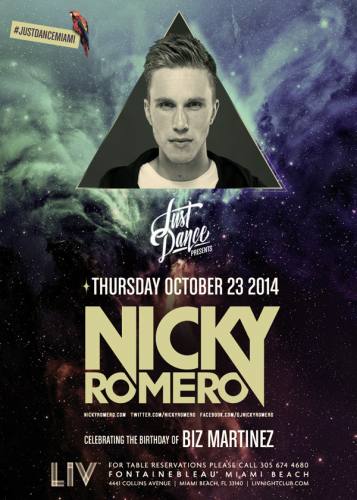 Nicky Romero @ LIV Nightclub (10-23-2014)