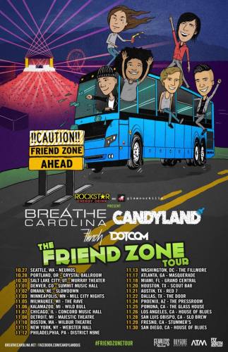 Breathe Carolina & Candyland @ Majestic Theatre Detroit