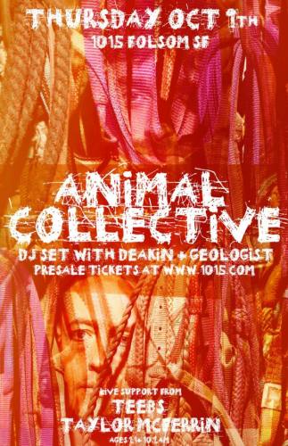 Animal Collective w/ Teebs + Taylor McFerrin