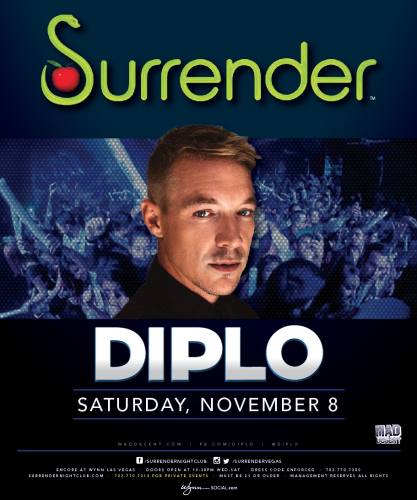 Diplo @ Surrender Nightclub (11-08-2014)