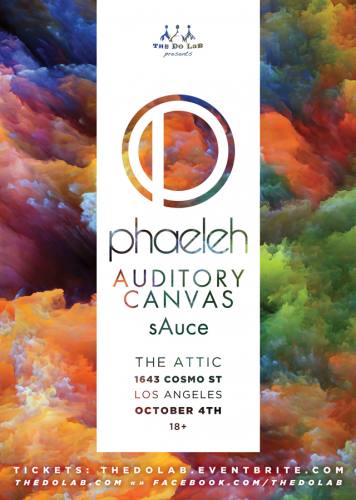 The Do LaB presents Phaeleh, Auditory Canvas, sAuce 