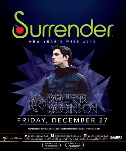 Porter Robinson @ Surrender Nightclub (12-27-2013)