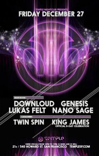TEMPLE FRIDAYS PRESENTS DOWNLOUD