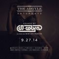 The Argyle Saturdays with DJ Cobra