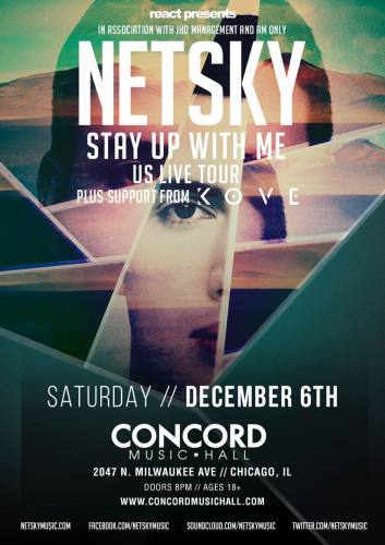 Netsky @ Concord Music Hall (12-06-2014)