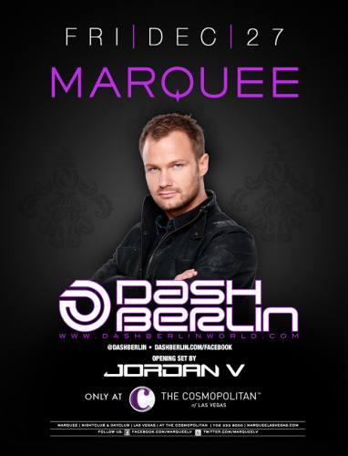 Dash Berlin @ Marquee Nightclub (12-27-2013)
