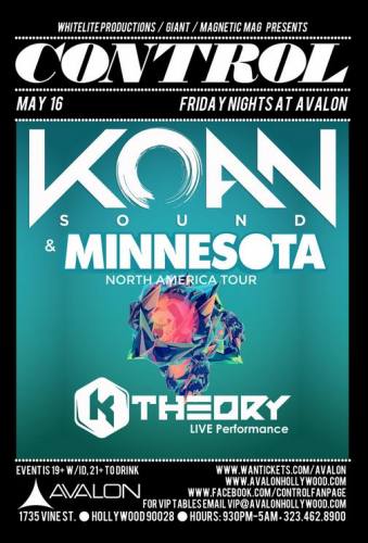 KOAN Sound & Minnesota @ Avalon Hollywood