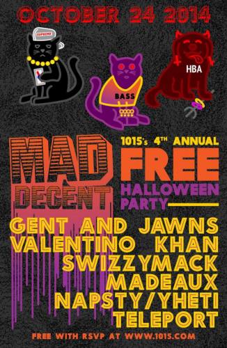 FREE Mad Decent Halloween Party
