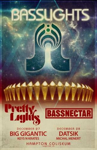 Basslights - Bassnectar & Pretty Lights @ Hampton Coliseum (2 Nights)