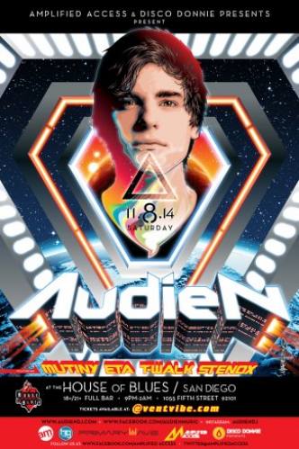 Audien @ House of Blues San Diego