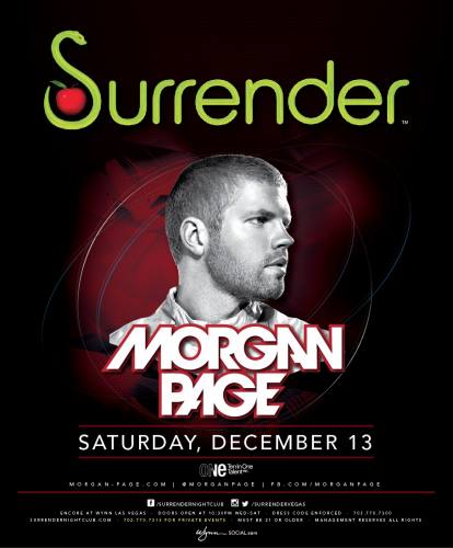Morgan Page @ Surrender Nightclub (12-13-2014)
