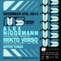 Monday Social Presents Alex Niggemann w/ Rekto Verso & Anton Tumas