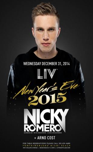 Nicky Romero @ LIV Nightclub (12-31-2014)
