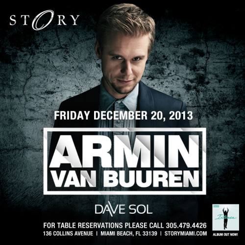 Armin van Buuren @ STORY Miami (12-20-2013)