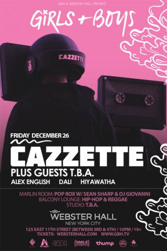 Cazzette @ Webster Hall
