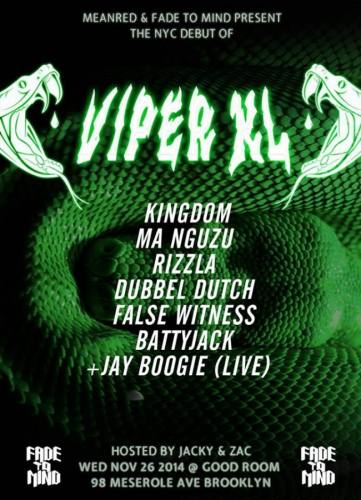 THANKSGIVING EVE | VIPER XL | Kingdom/ Ma Nguzu/ Rizzla/ Dubbel Dutch/ False Witness/ Battyjack/ Jay Boogie (Live)