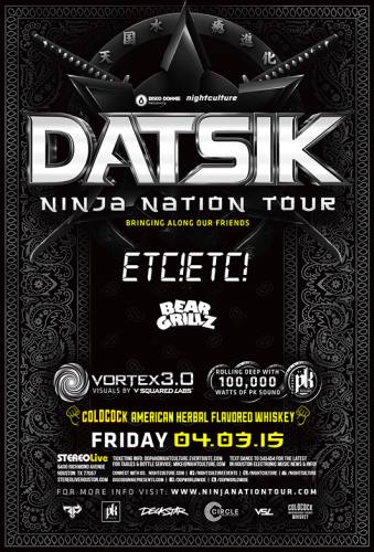 Datsik @ Stereo Live (04-03-2015)