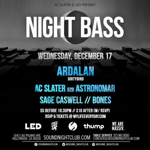 LED X Sound Present Night Bass with Ardalan