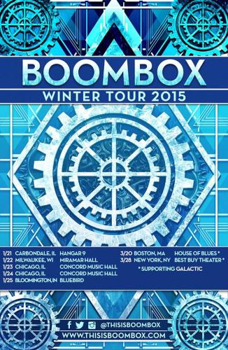 BoomBox @ Beachland Ballroom (01-31-2015)