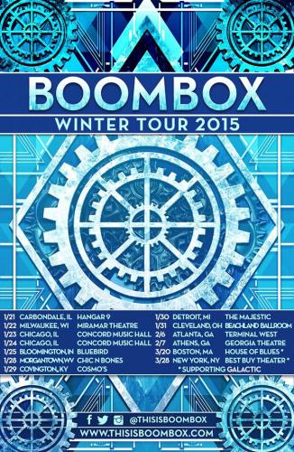 BoomBox @ Georgia Theatre (02-07-2015)