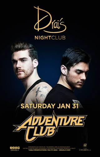 Adventure Club @ Drai's Rooftop Nightclub (01-31-2015)