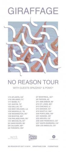 Giraffage: No Reason Tour with Spazzkid February 22 @ Arcata Theater