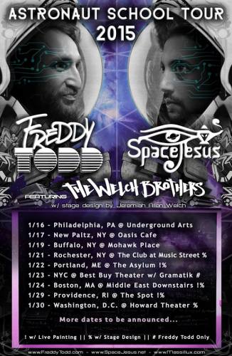 Space Jesus & Freddy Todd @ The 1Up