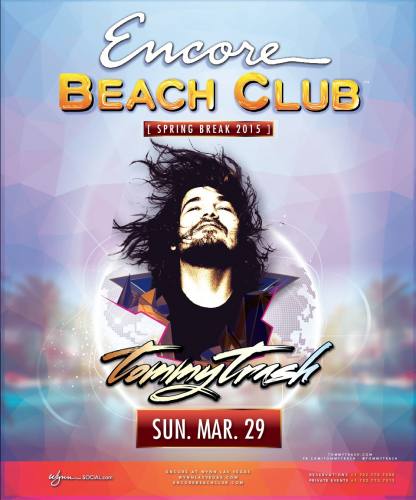 Tommy Trash @ Encore Beach Club (03-29-2015)