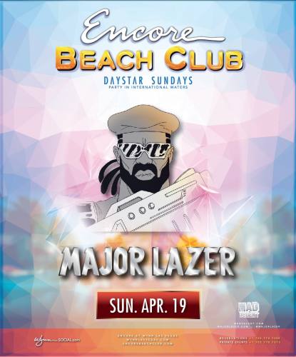 Major Lazer @ Encore Beach Club