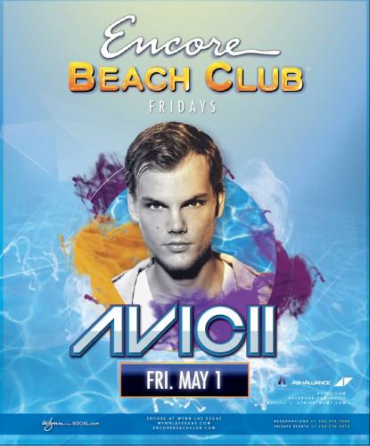 Avicii @ Encore Beach Club (05-01-2014)