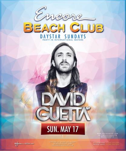 David Guetta @ Encore Beach Club (05-17-2015)