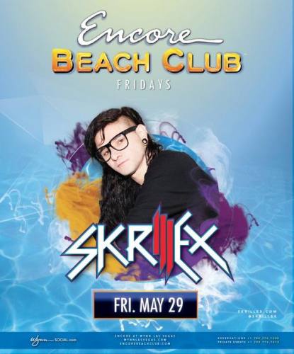 Skrillex @ Encore Beach Club (05-29-2015)
