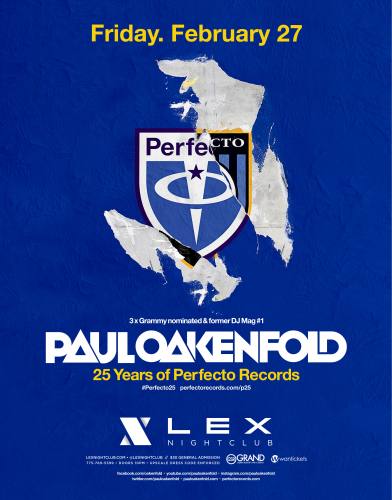 Paul Oakenfold @ Lex Nightclub