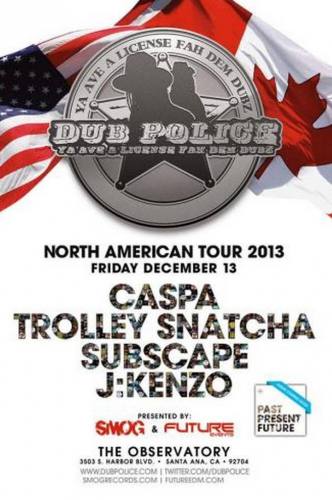 Caspa, Trolley Snatcha, & more @ The Observatory