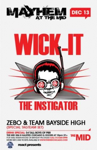 WICK-IT THE INSTGTR - ZEBO V TEAM BAYSIDE