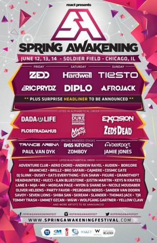 Spring Awakening Music Festival 2015