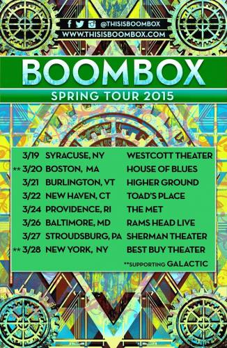 BoomBox @ Higher Ground (03-21-2015)