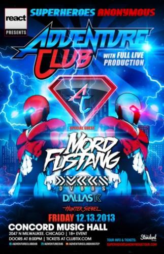 12.13 Adventure Club – Mord Fustang – Concord Hall – Chicago