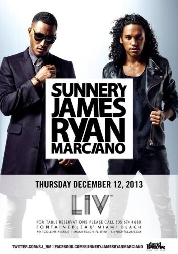 Sunnery James & Ryan Marciano @ LIV Nightclub (12-12-2013)