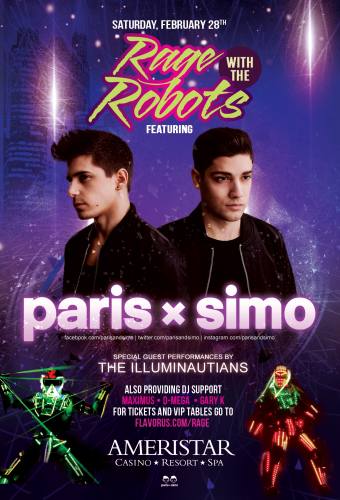 Rage with the Robots feat. Paris & Simo 2/28