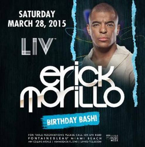 Erick Morillo @ LIV Nightclub (03-28-2015)