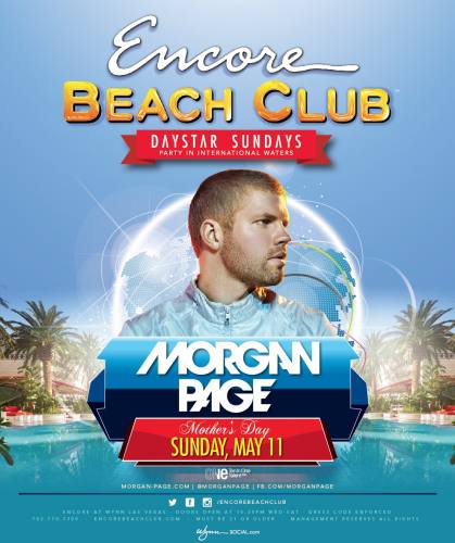 Morgan Page @ Encore Beach Club (05-11-2014)